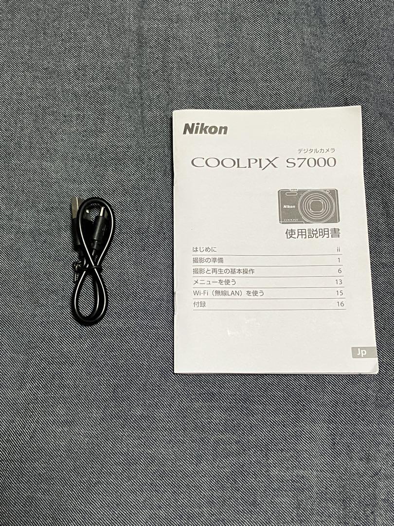 [動作確認済] Nikon COOLPIX S7000 コンパクトデジタルカメラ