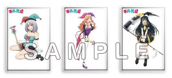手品先輩 スクエア缶バッジ (非売品)　3個セット