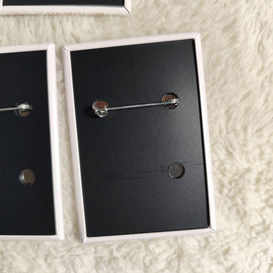 手品先輩 スクエア缶バッジ (非売品)　3個セット