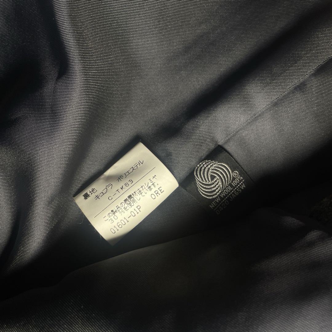 【新品】バーバリー　ステンカラーコート　カシミヤ混　M