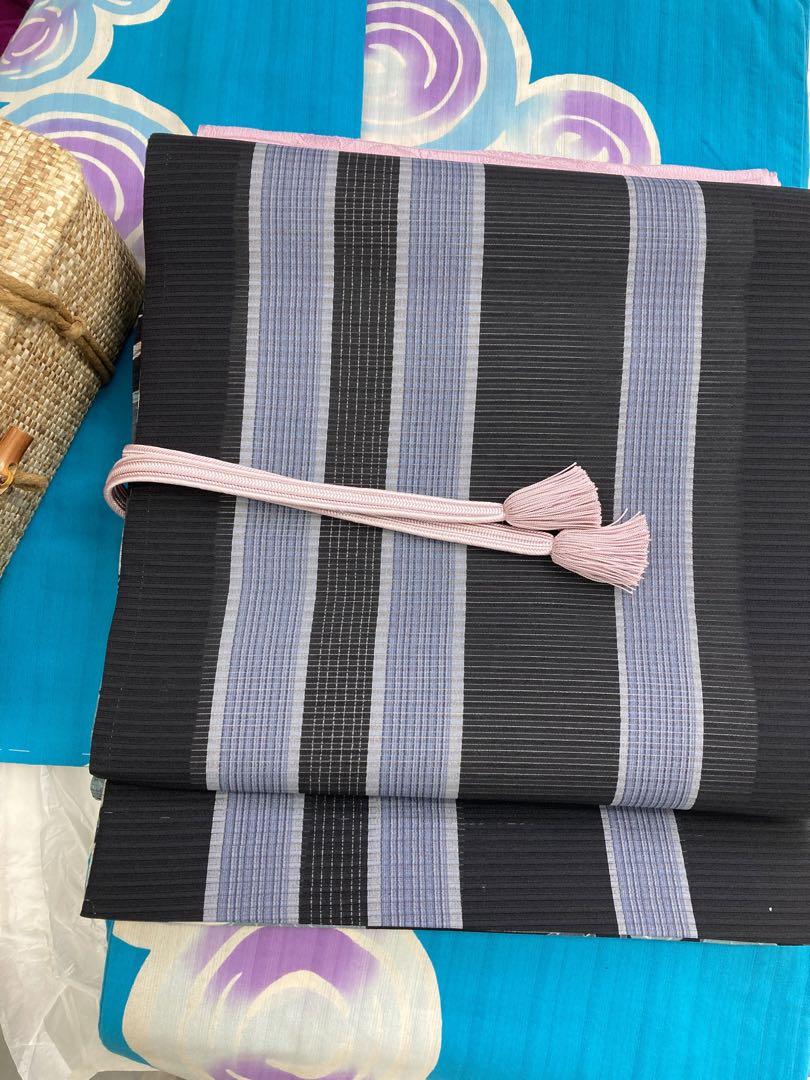 新品未使用タグ付き】撫子庵 夏帯 リバーシブル 定価45150円