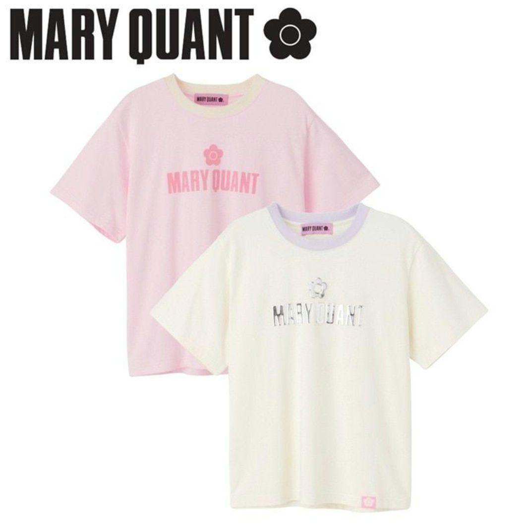 マリークワントᎢシャツワンピース MARY QUANT マリークワント Tシャツ ビッグサイズ バニラ