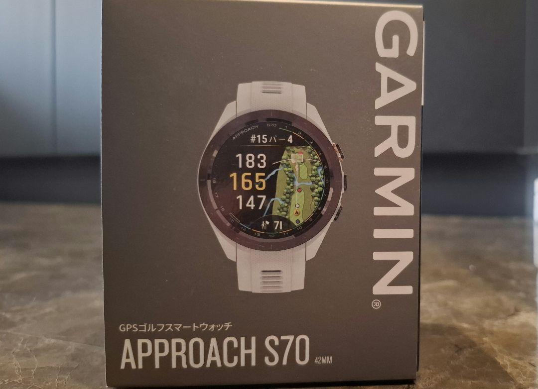 GARMIN APPROACH S70 GPSゴルフスマートウォッチ 42mm