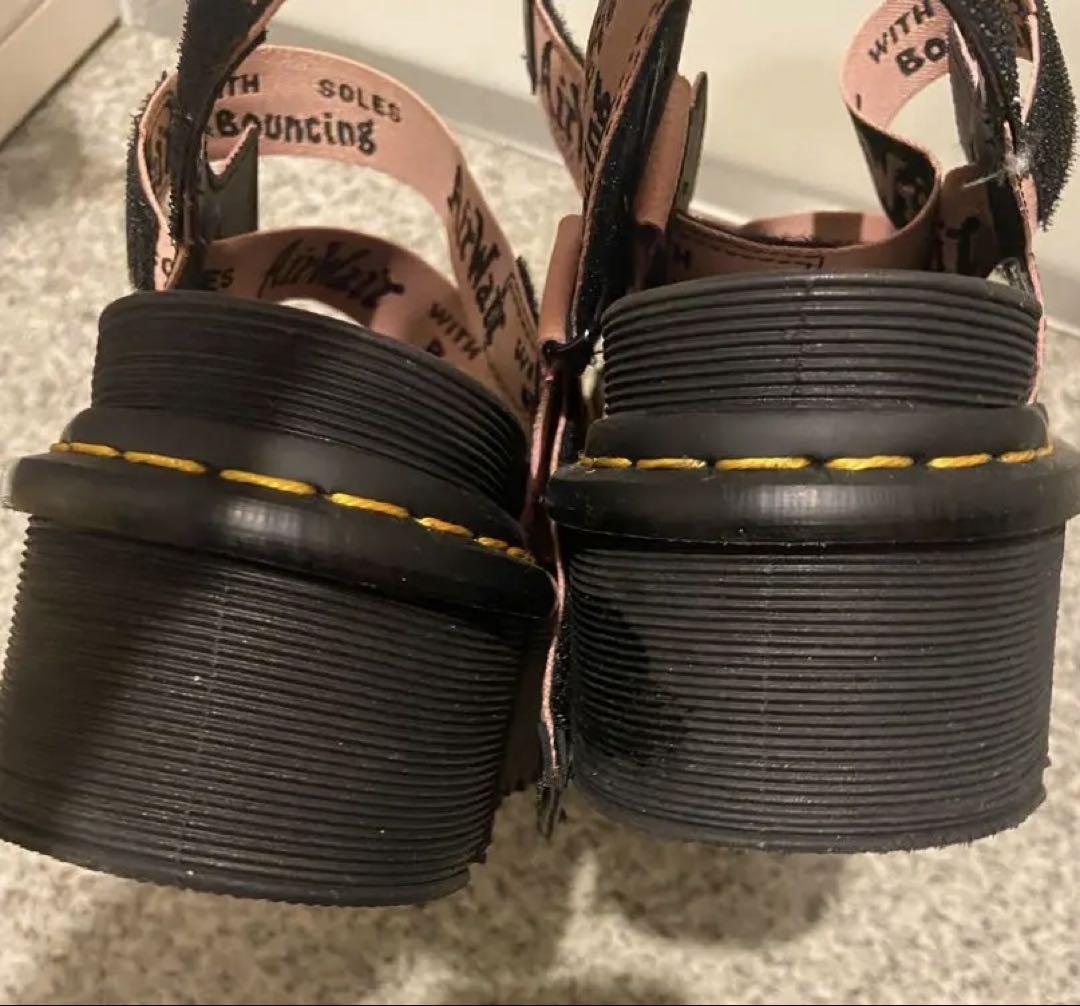 グランド牧場 セレクトセール 匿名配送 美品 Dr.Martens kimber 厚底 フラットサンダル 靴 靴