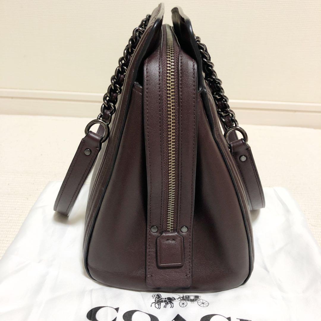 れなし 希少 COACH コーチ ハンドバッグ ショルダーバッグ レザー キルティング EVHgL-m31881137723 けしますが