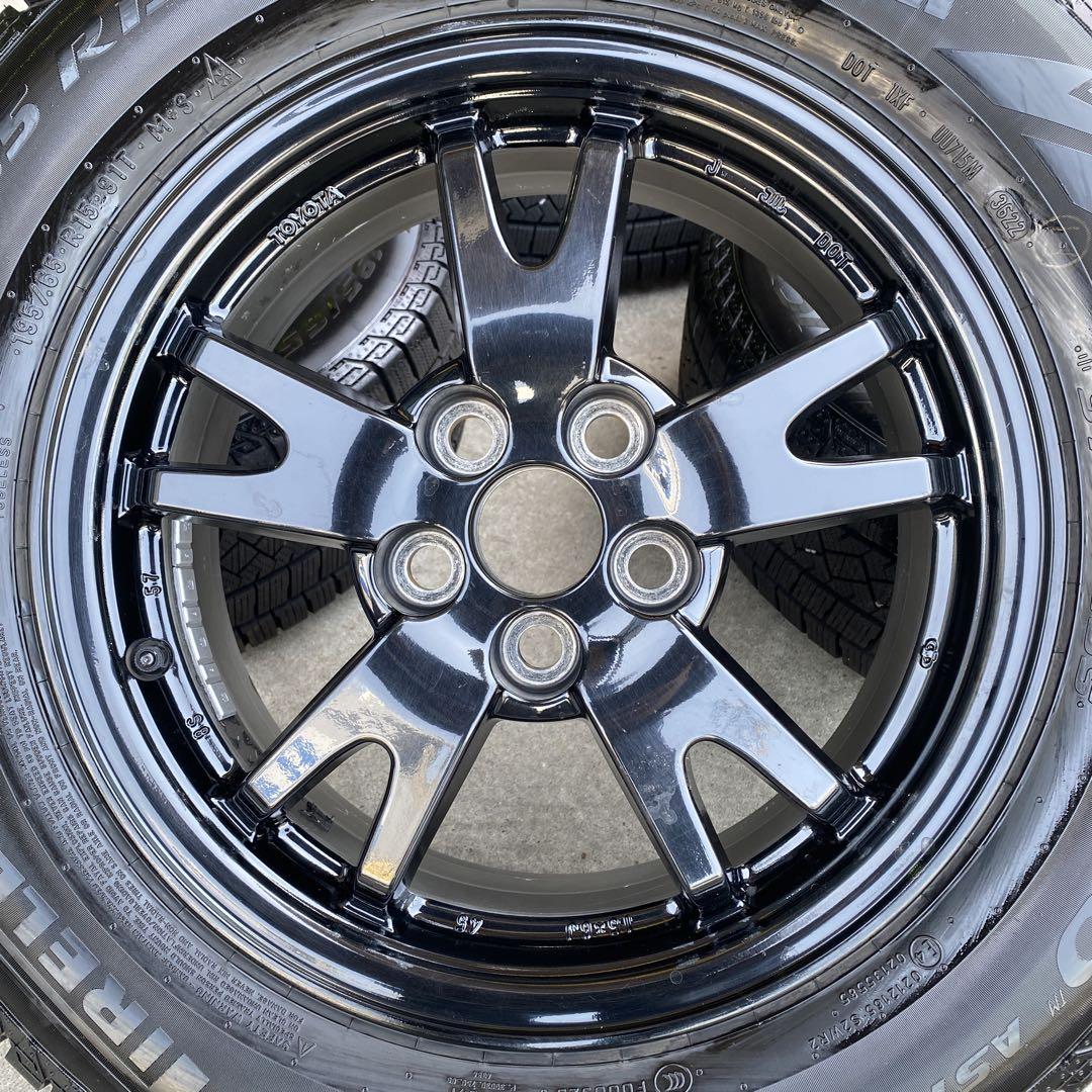 溝あり‼️ピレリスタッドレスセット2022年製 195/65R15 30系プリウス