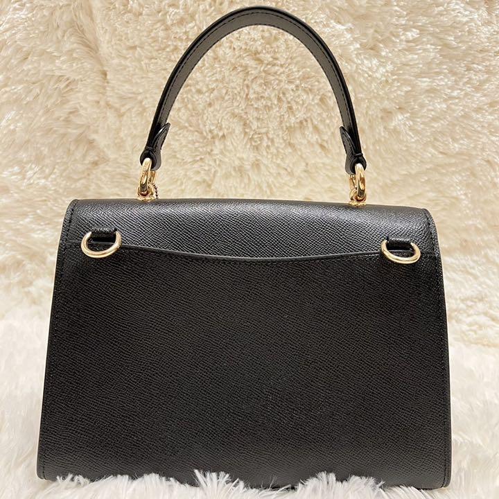 好評お得 極美品♡コーチ ターンロック レザー 黒 Ksr0a-m31883448115 ショルダーバッグ 2way ティリー 高評価定番