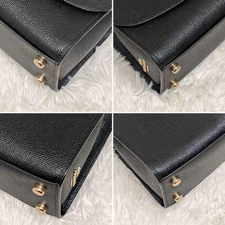 好評お得 極美品♡コーチ ターンロック レザー 黒 Ksr0a-m31883448115 ショルダーバッグ 2way ティリー 高評価定番