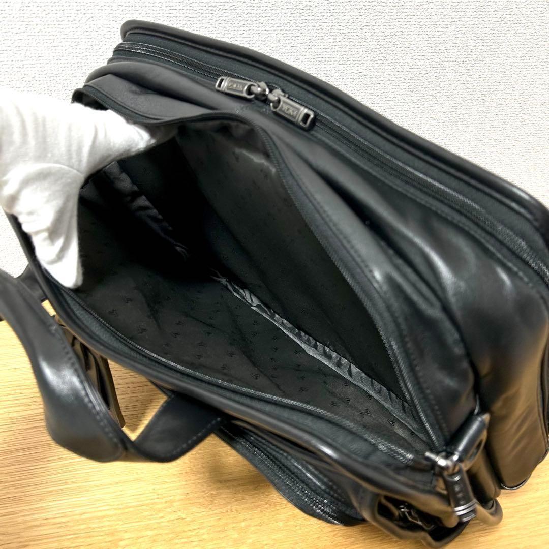 TUMI トゥミ 2way 2層式 ブリーフケース 96130D4 ナパレザー