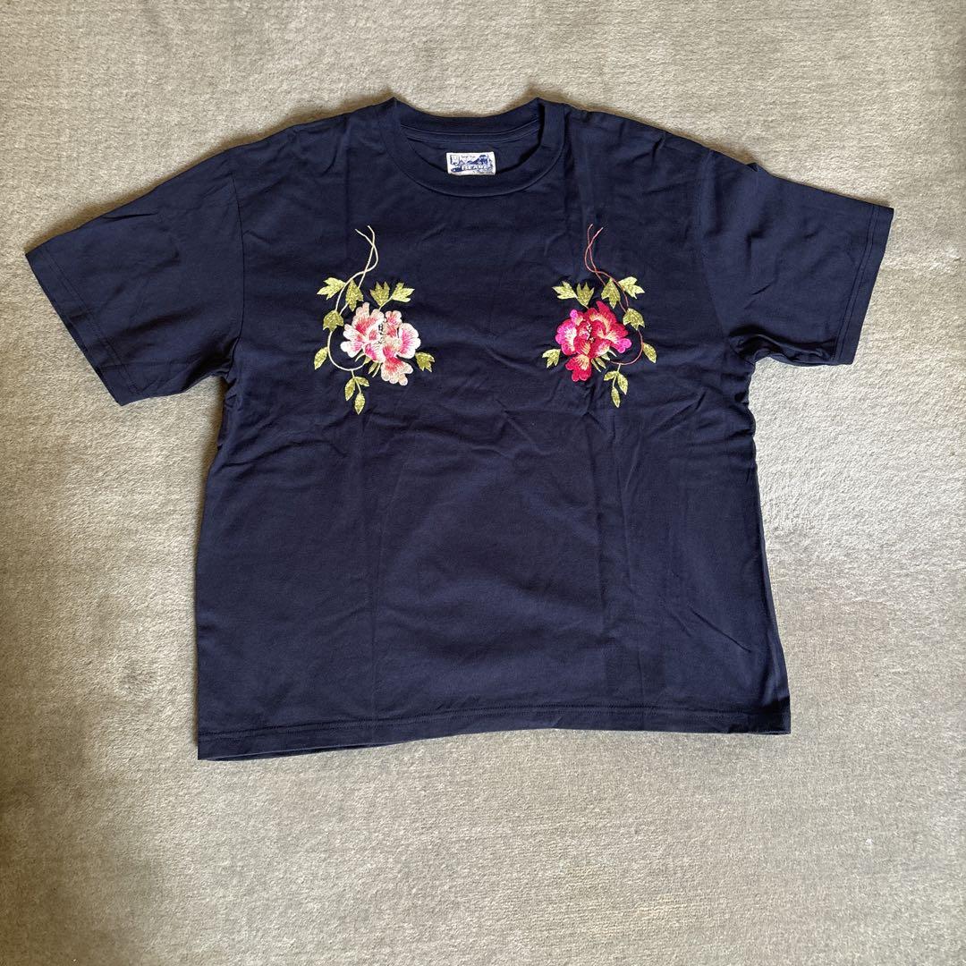 テーラー東洋 /別注 STAR＆PINK DRAGON Tシャツ