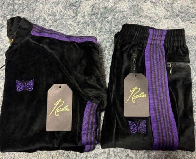 needles ベロアセットアップ