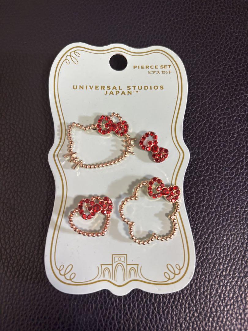 ユニバ USJ キティちゃん ピアス - メルカリ