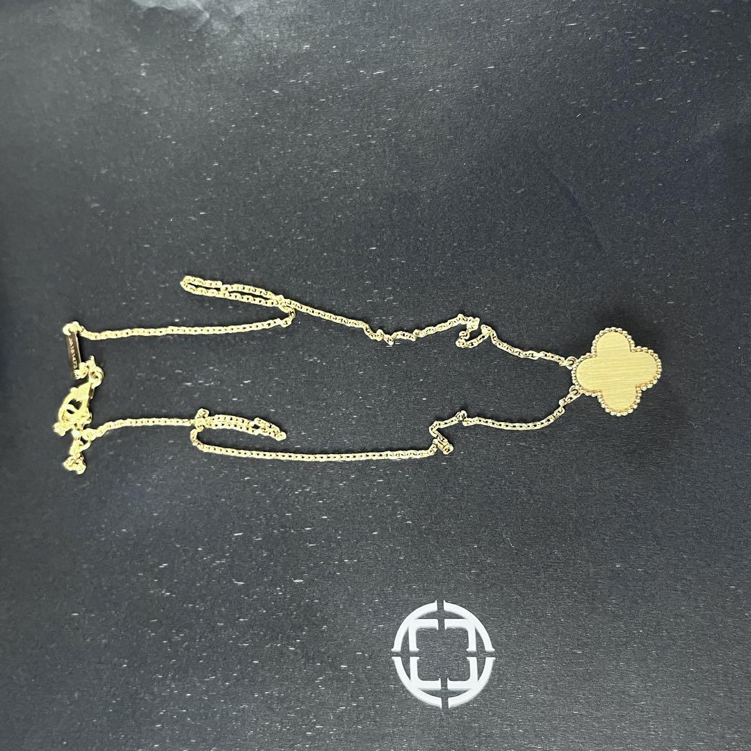 VanCleef&Arpelsネックレス イエローゴールド 750YG美品