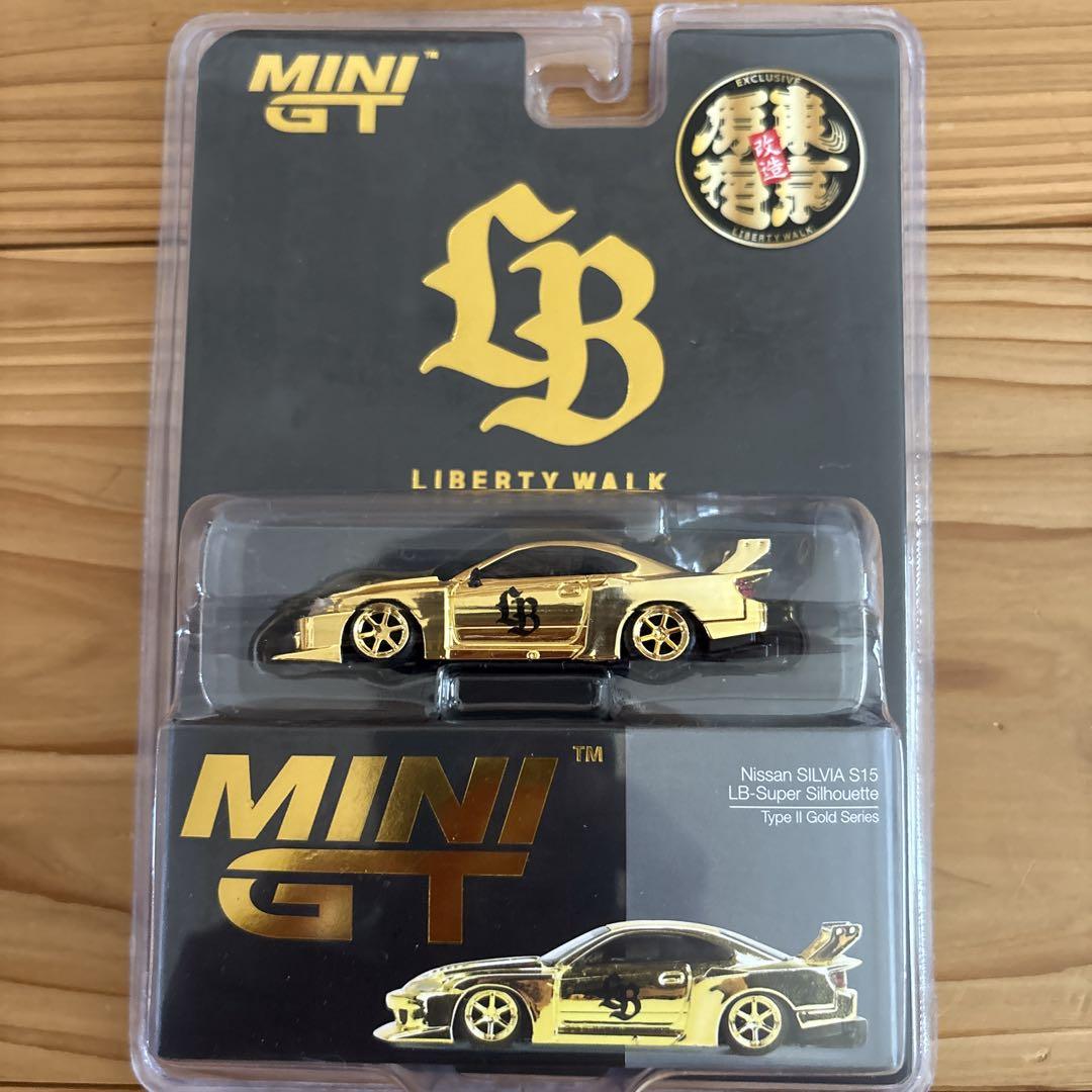 本日発売MINI GT Nissan Silvia S15 ゴールド原宿店限定 - メルカリ