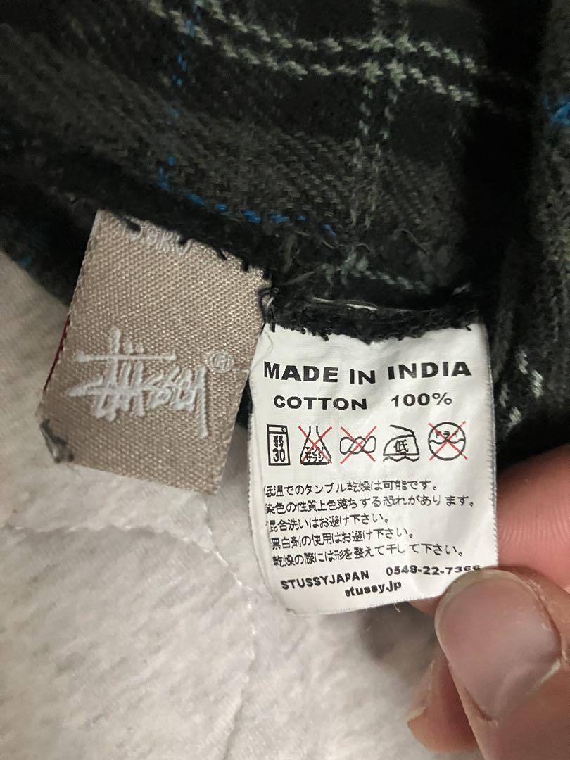 00S OLDSTUSSYチェック柄シャツ ネルシャツ 古着 USED値下げ不可