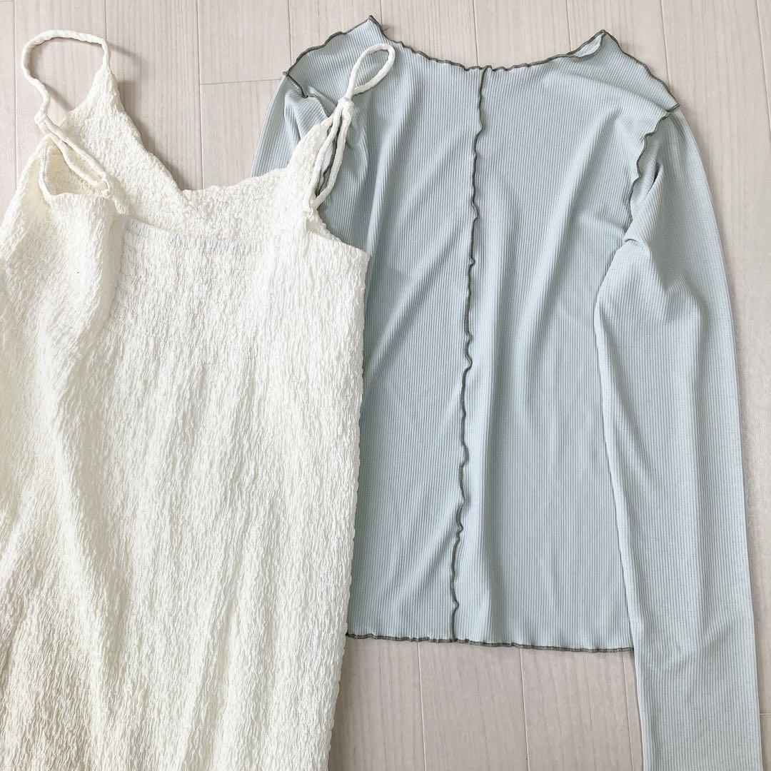 変更済み 7a31 フェミニンコーデ Mサイズ レディース服まとめ売り 6点
