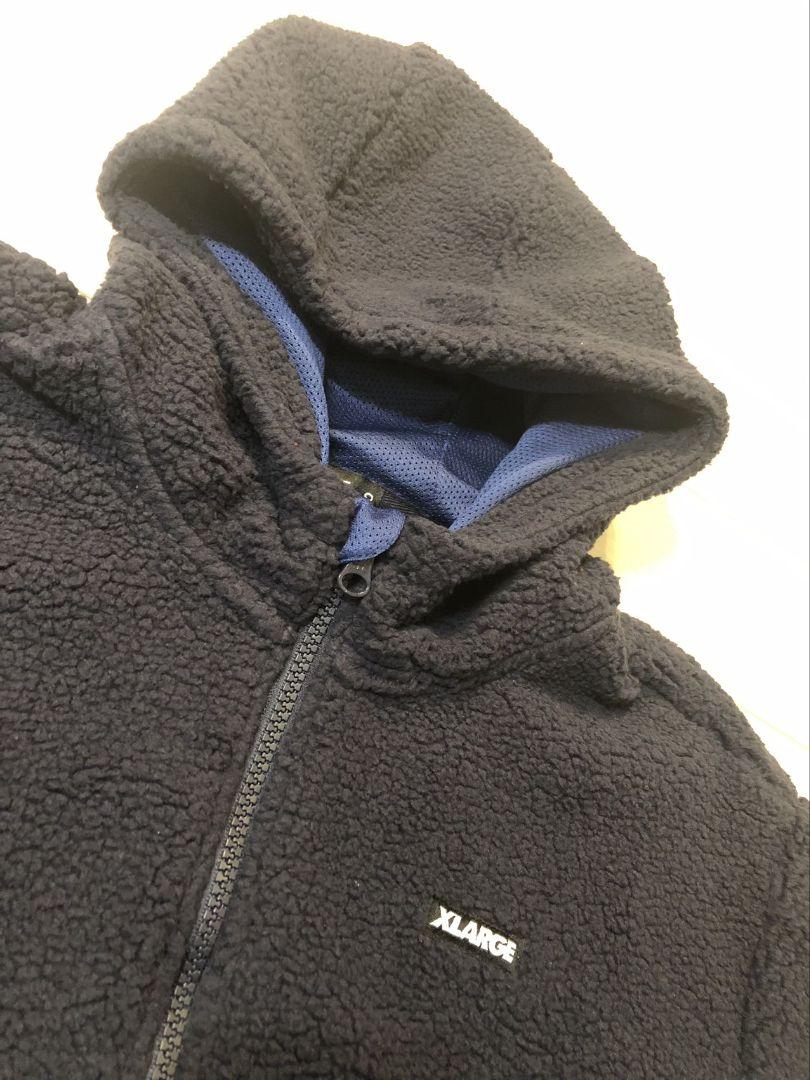 新品　XLARGE KIDSエクストララージ　フラッフィーブルゾン　ジャケット