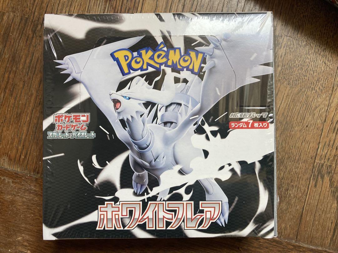 ポケモンカードゲーム ホワイトフレア　シュリンク付き未開封品1BOX ポケモンカードゲーム ホワイトフレア BOX スカーレット