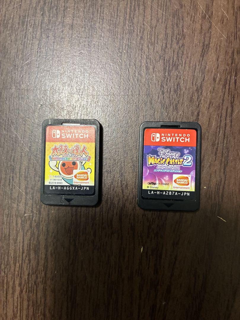 ニンテンドースイッチ　太鼓の達人 & ディズニー マジックキャッスル2