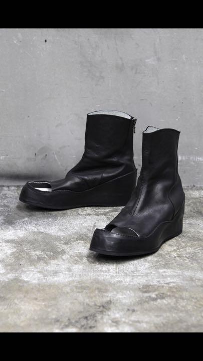_JULIUS バックジップブーツサンダル SIZE 3 26.5-27cm