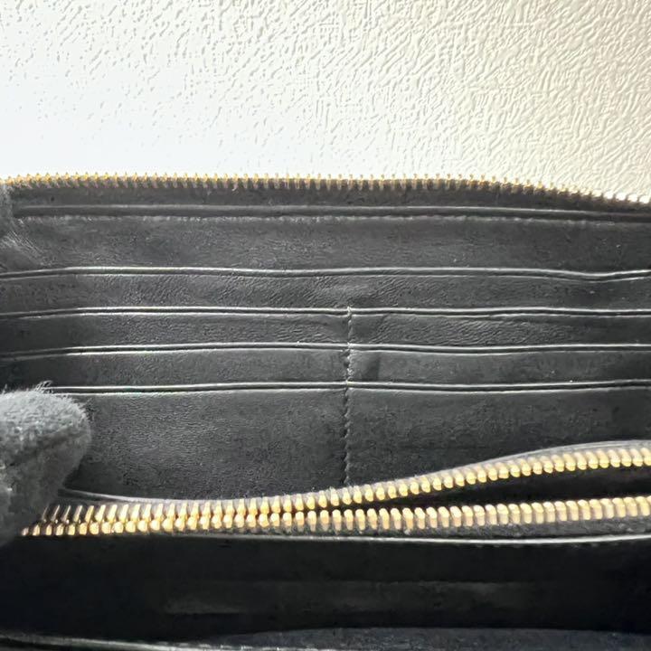 お得HOT ミュウミュウ マテラッセ ラウンド長財布 ナッパレザー ブラック EVGmu-m31892985312 人気SALE新品