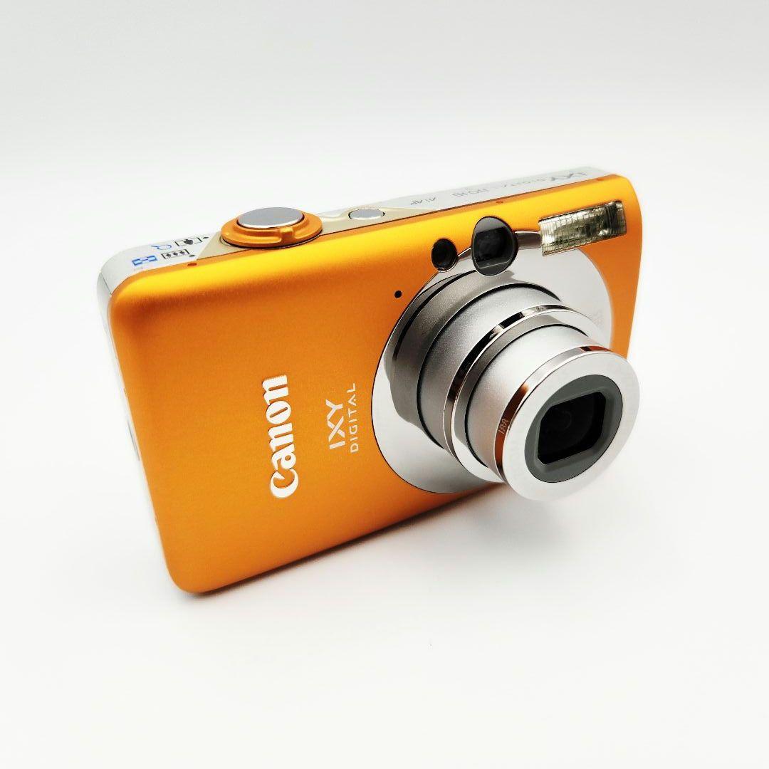 Canon IXY DIGITAL 110 IS 大人気 コンデジ オレンジ