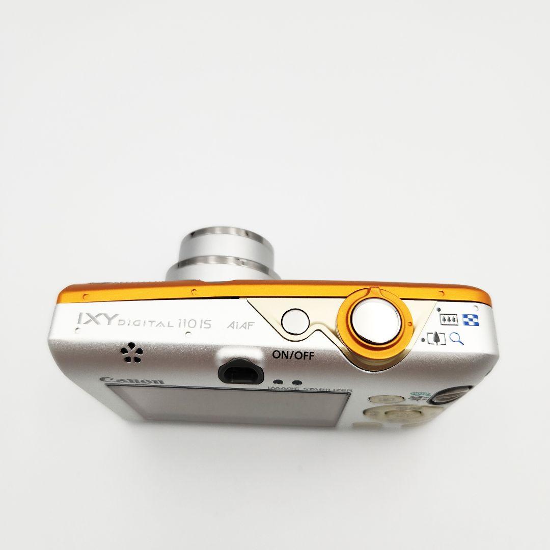 Canon IXY DIGITAL 110 IS 大人気 コンデジ オレンジ