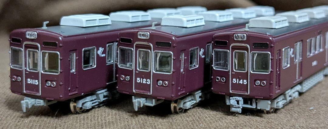 K*t様 鉄道コレクション　能勢電鉄5100系　阪急5100系　4箱　フル編成 K*t様 鉄道コレクション 能勢電鉄5100系 阪急5100系 4箱 フル