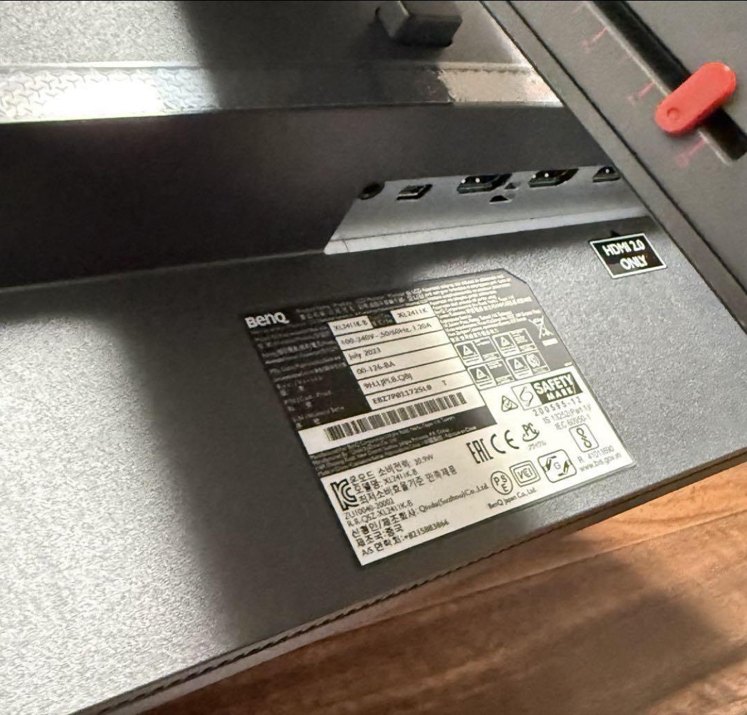 美品！BenQ ZOWIE XL2411K ゲーミングモニター 24インチ