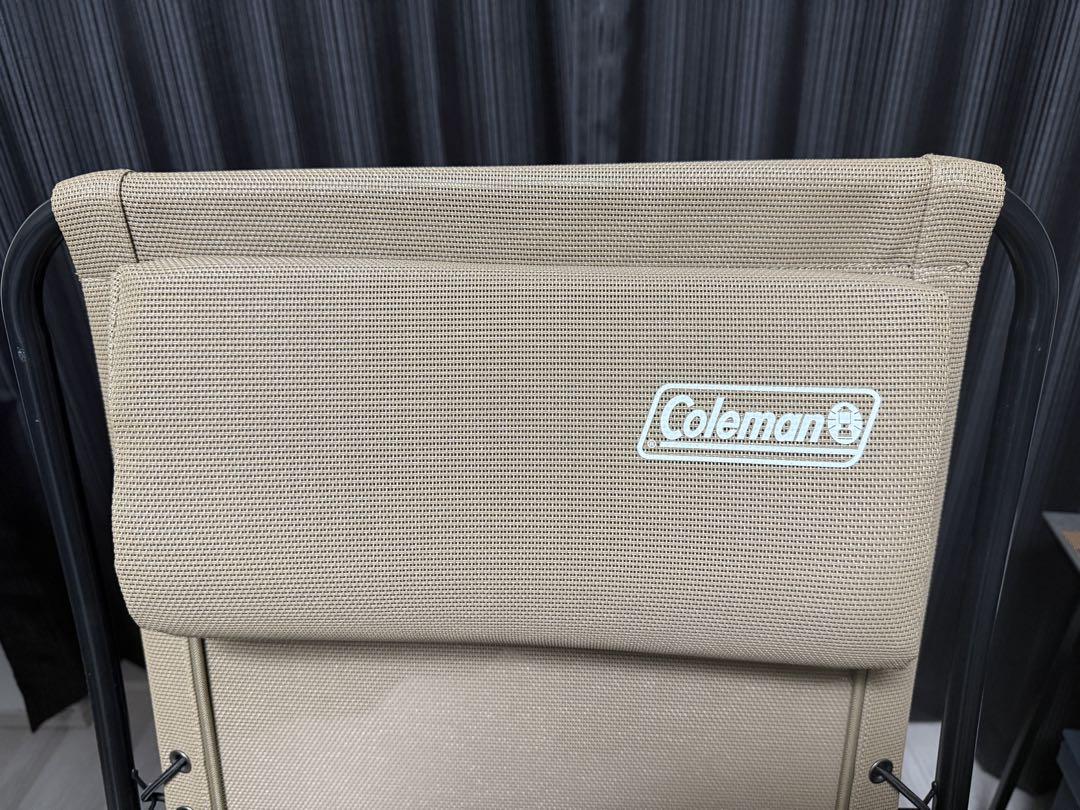 直接引取限定　Coleman インフィニティチェア 2脚セット　カップホルダー付