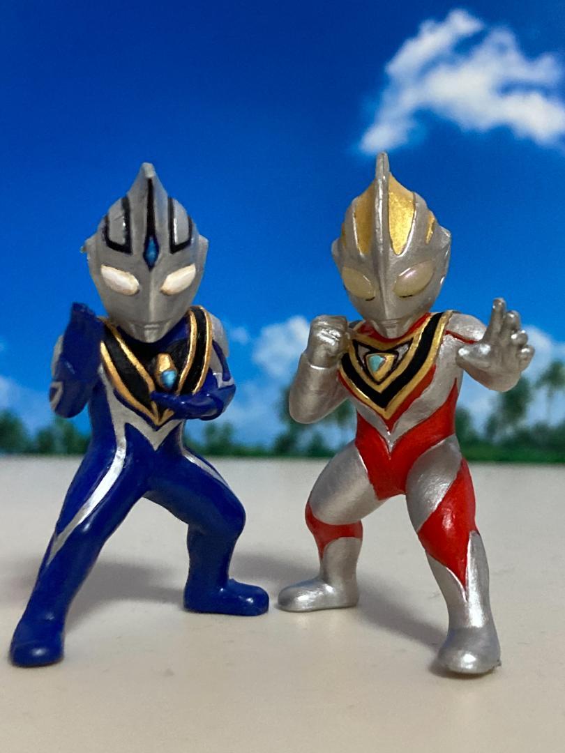ウルトラマンガイア V2、SSV＆アグルV2 塗装消しゴム