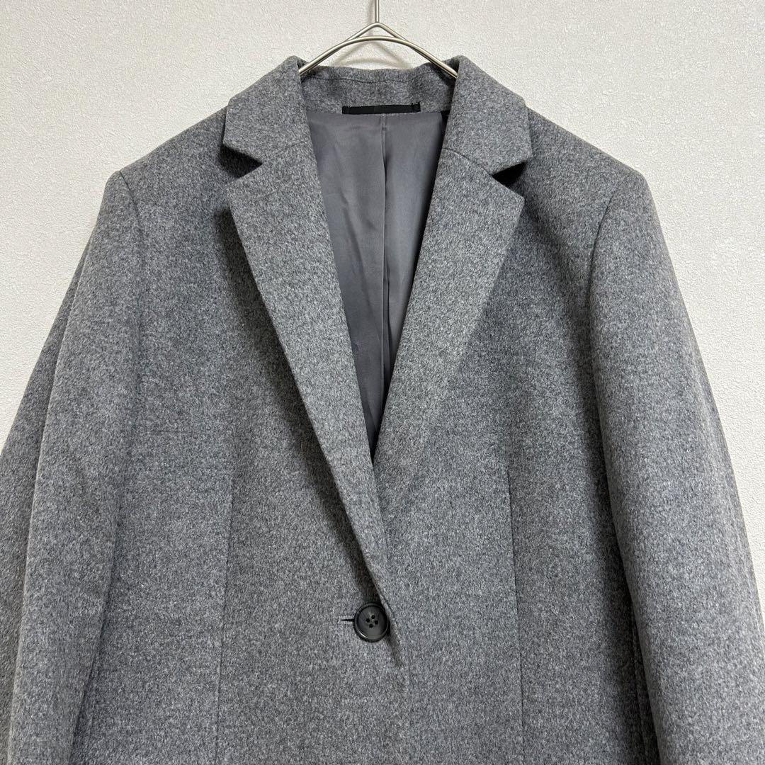 ユニクロ UNIQLO ウール カシミヤ チェスターコート 【S