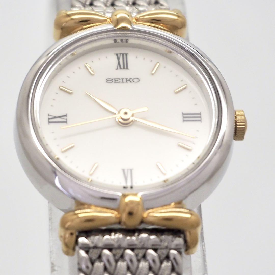 363【美品】SEIKO 時計　レディース　ゴールド ヴィンテージ　箱付き 363【美品】SEIKO 時計 レディース ゴールド ヴィンテージ 箱付き