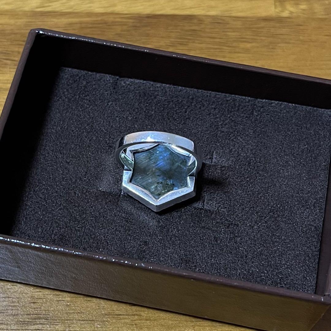 人気新品 agete ラブラドライト シルバー リング アクセサリー