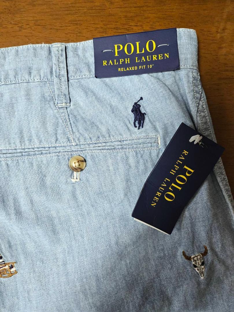 新品未使用Ralph Lauren リラックスフィット ショートパンツ 36