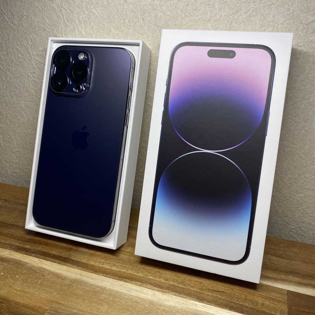 iPhone 14 Pro Max ディープパープル 256 GB SIMフリー