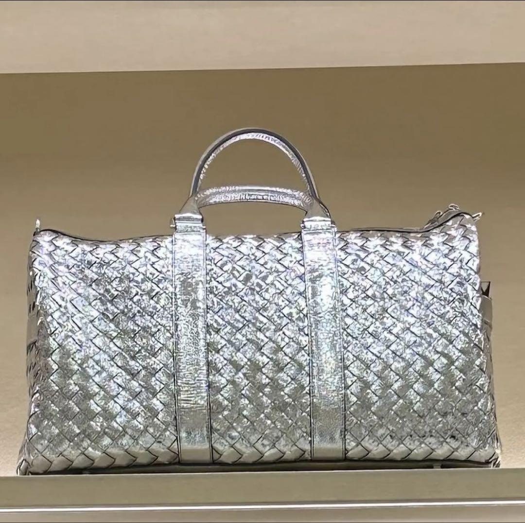 【Bottega Veneta】イントレチャート ミディアム ダッフル BOTTEGA VENETA 人気 ◇ ミディアム イントレチャート ダッフル