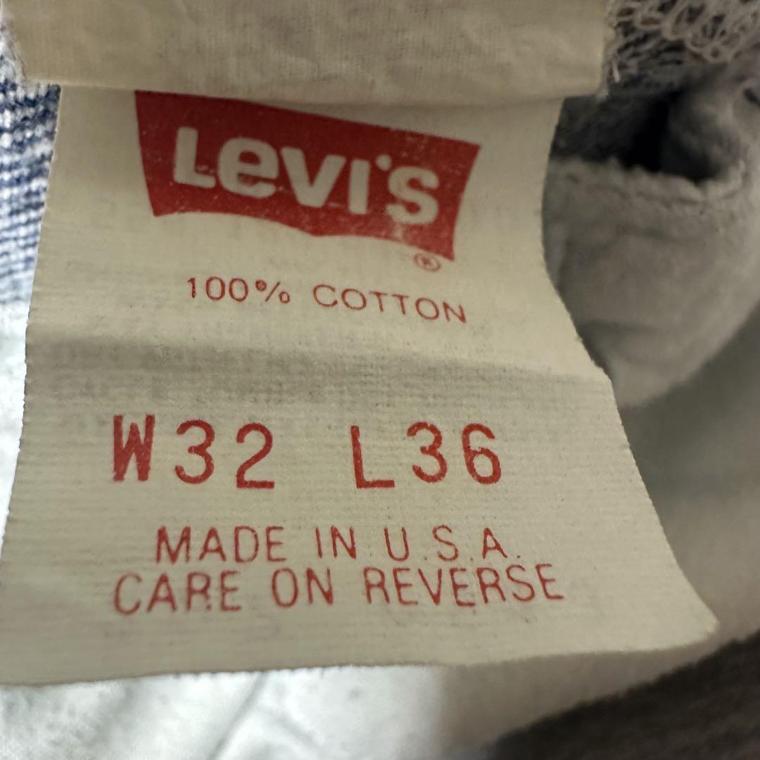 【80s USED】 LEVI'S リーバイス 501 ジーンズ USA製555