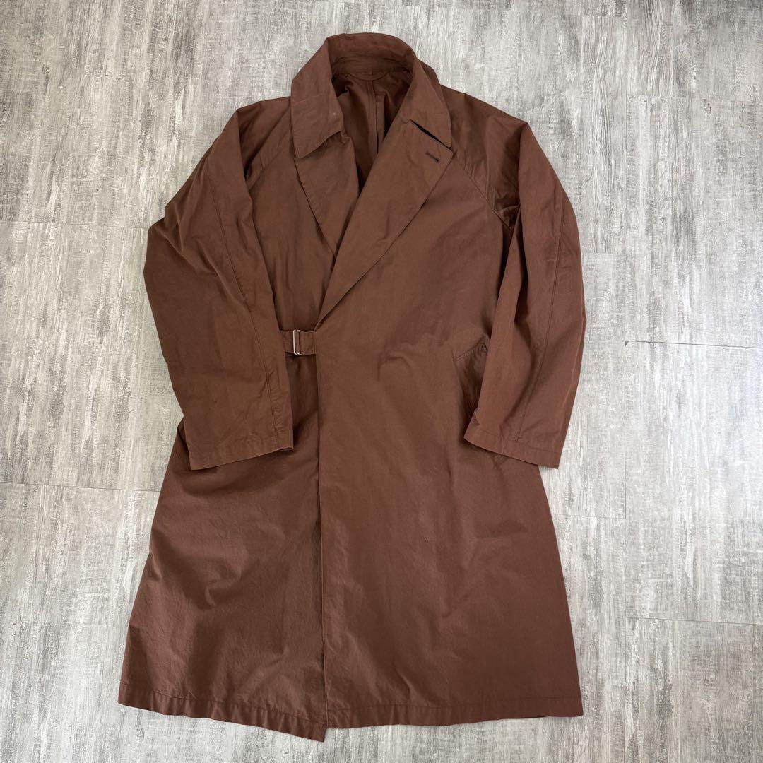 COMOLI TYPEWRITER TIELOCKEN COAT サイズ3
