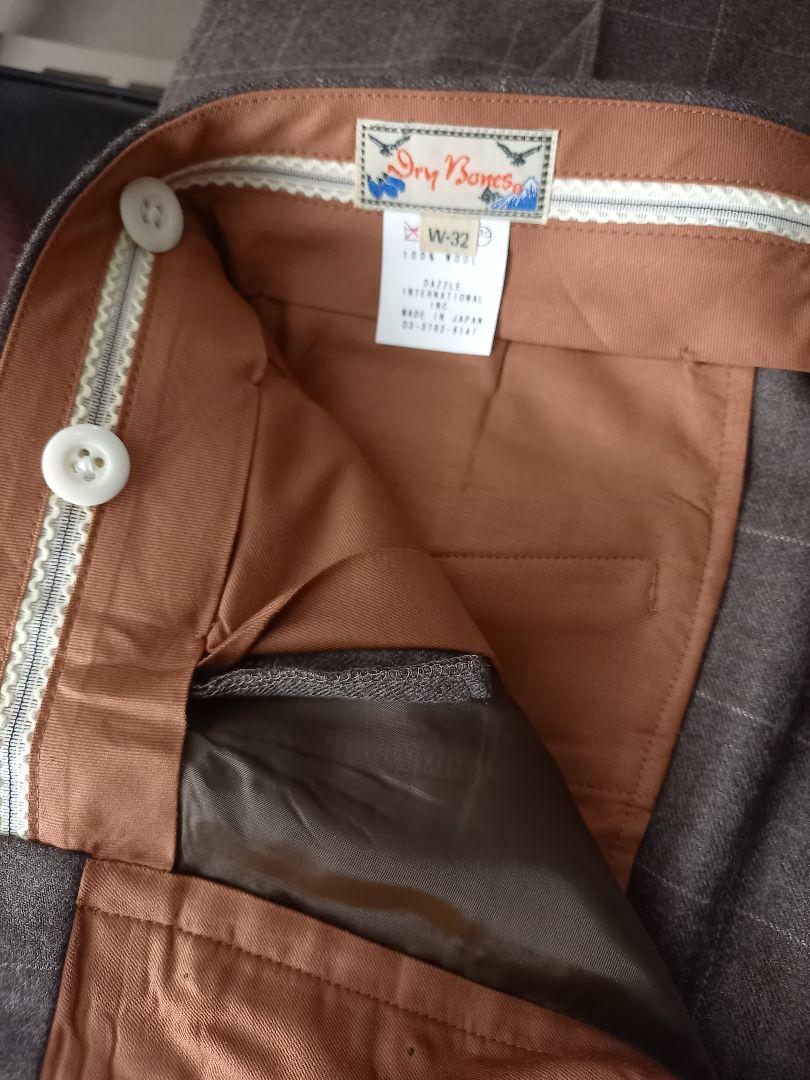 DRYBONES  2タックトラウザー32インチ 日本製 未使用