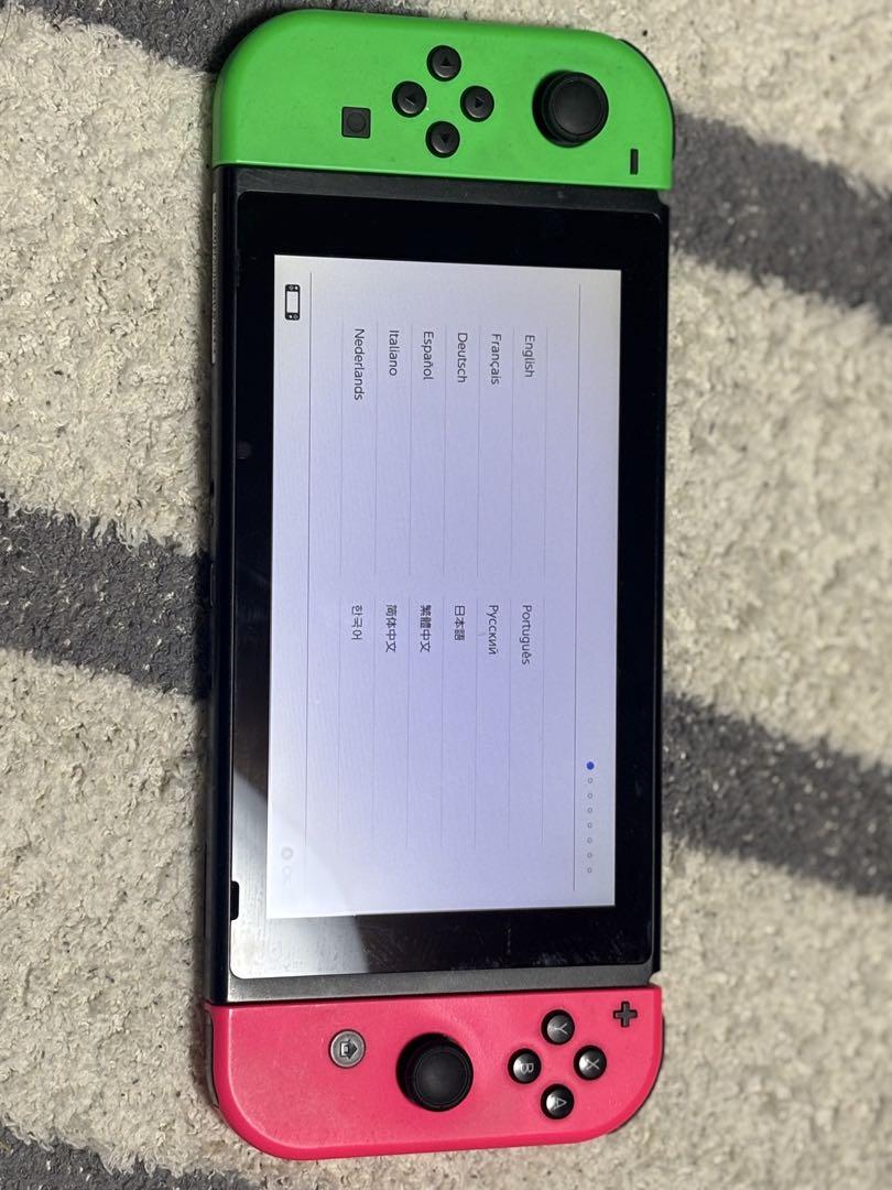 Nintendo Switch 初期型 純正プロコン付き