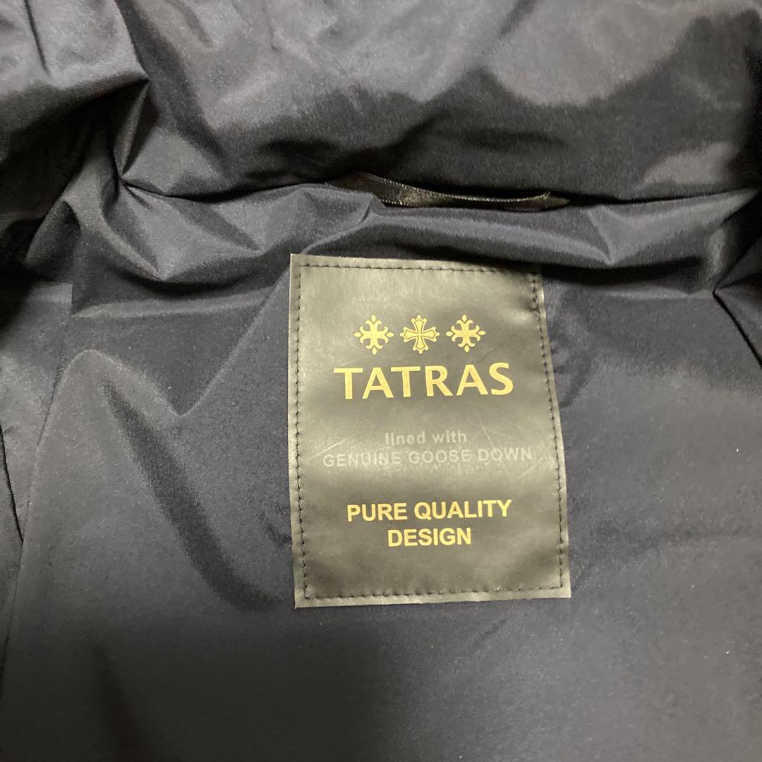 美品✨TATRAS ネイビー ダウンジャケット 03サイズ L