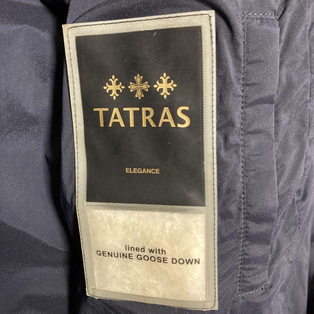 美品✨TATRAS ネイビー ダウンジャケット 03サイズ L