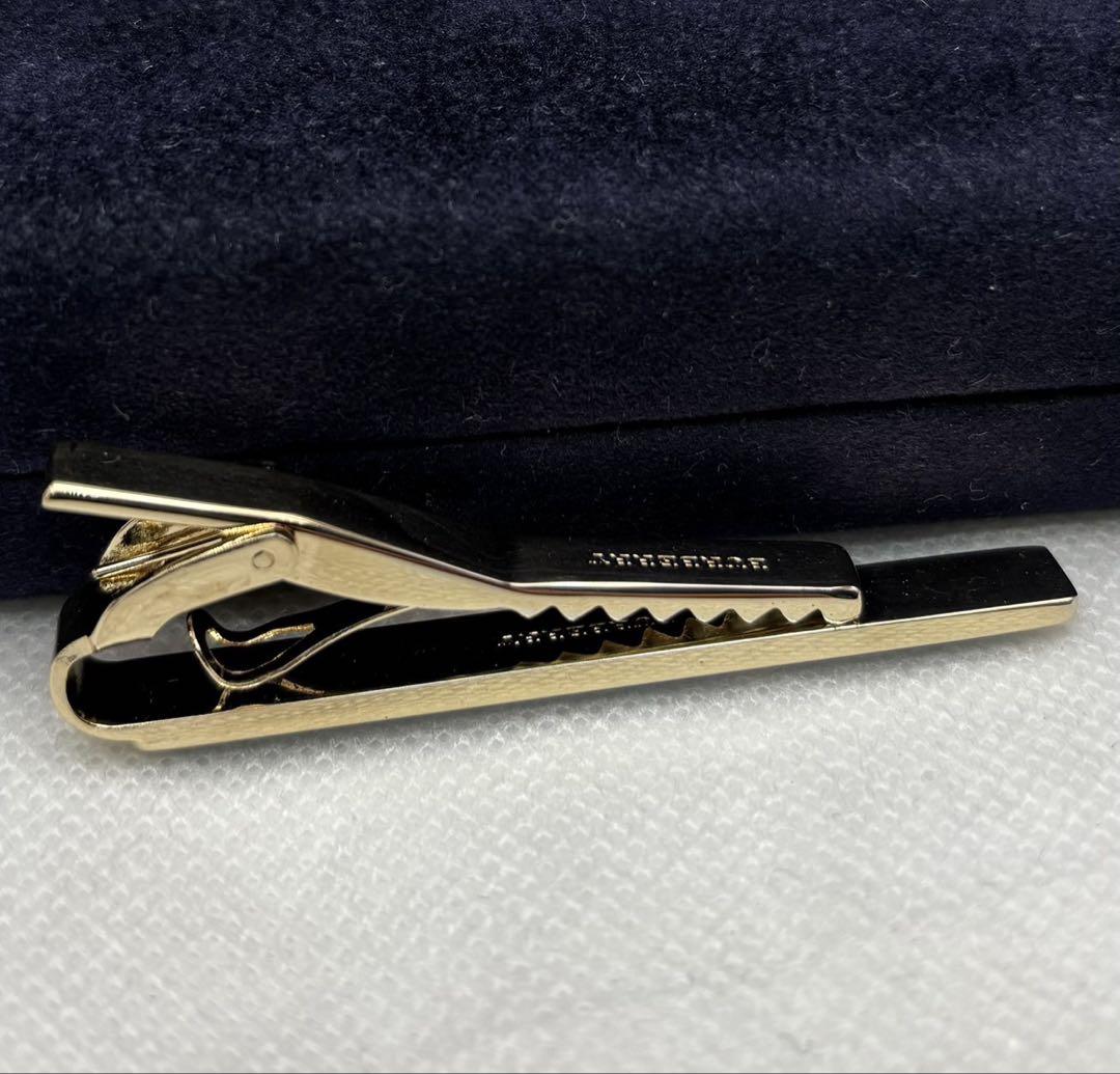 美品 BURBERRY バーバリー タイピン・カフスセット 箱付き