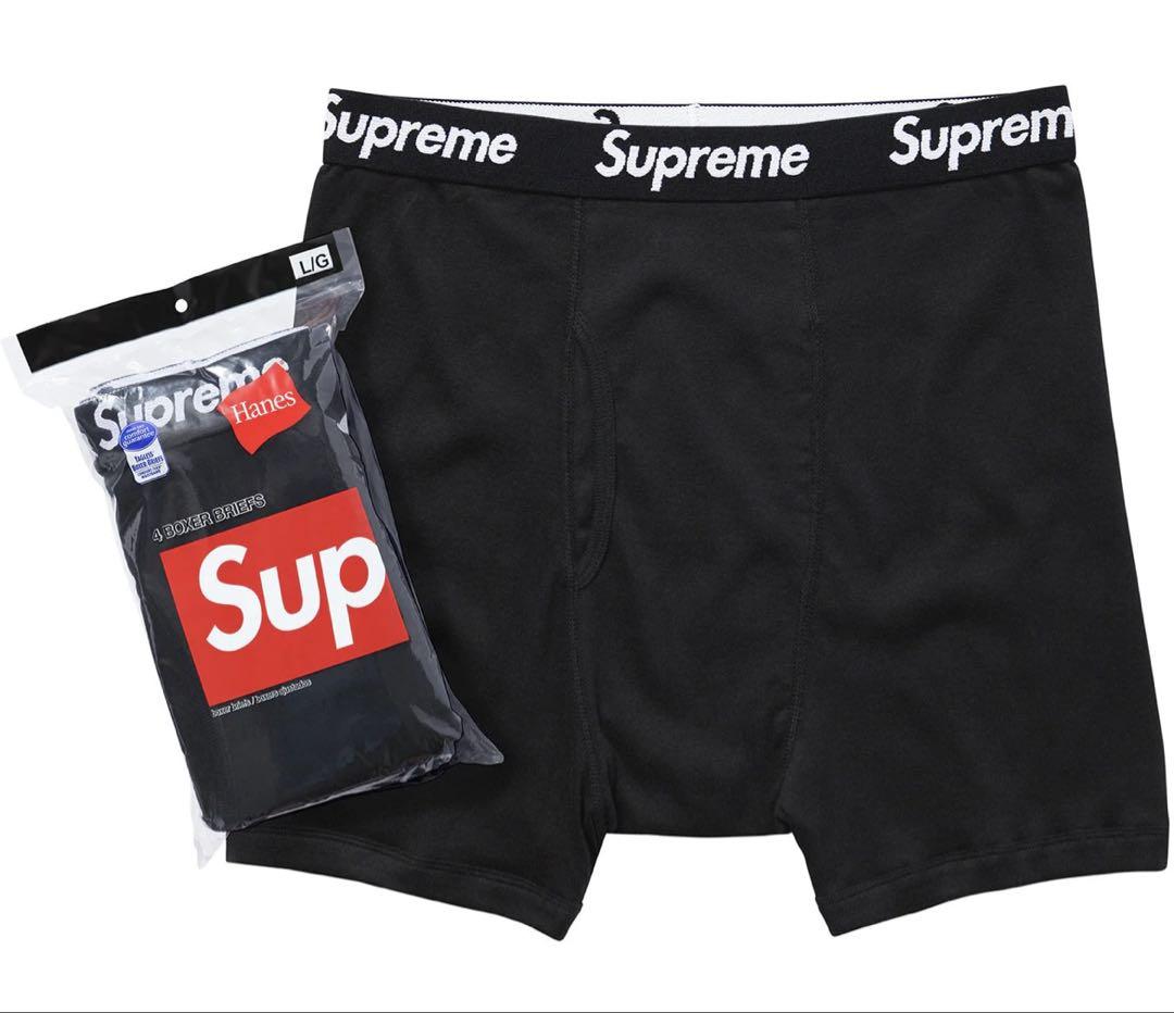 SUPREME  ボクサーパンツ   S supreme ボクサーパンツ2枚SサイズLe Sserafim着用❗️ - 下着