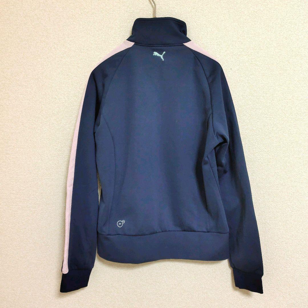 プーマ PUMA ジャージ S ネイビー/ピンク スマホ - メルカリ