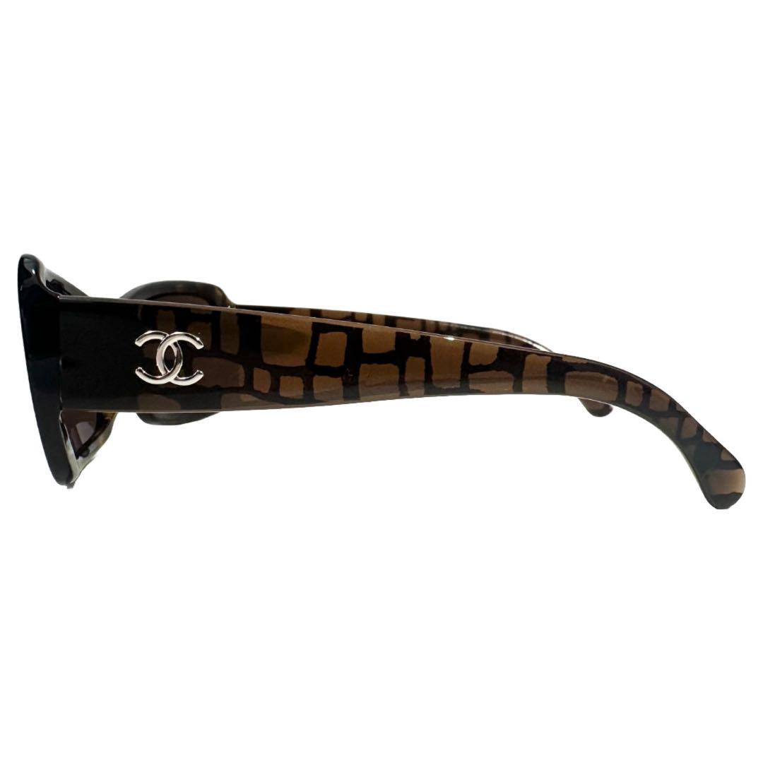 CHANEL シャネル ココマーク キャットアイサングラス ケース付き
