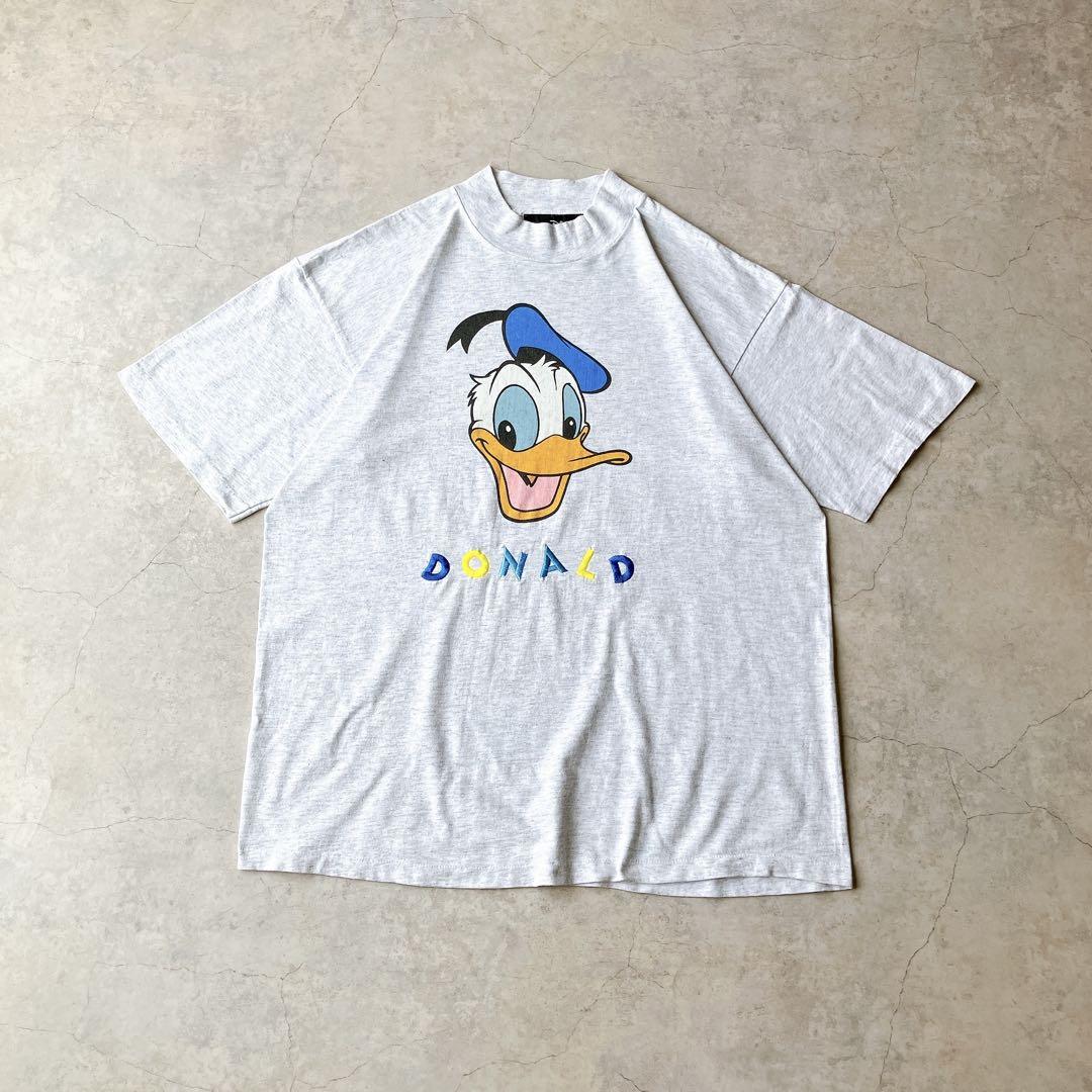 80s 90s DISNEY公式 Tシャツ ドナルド スーベニア