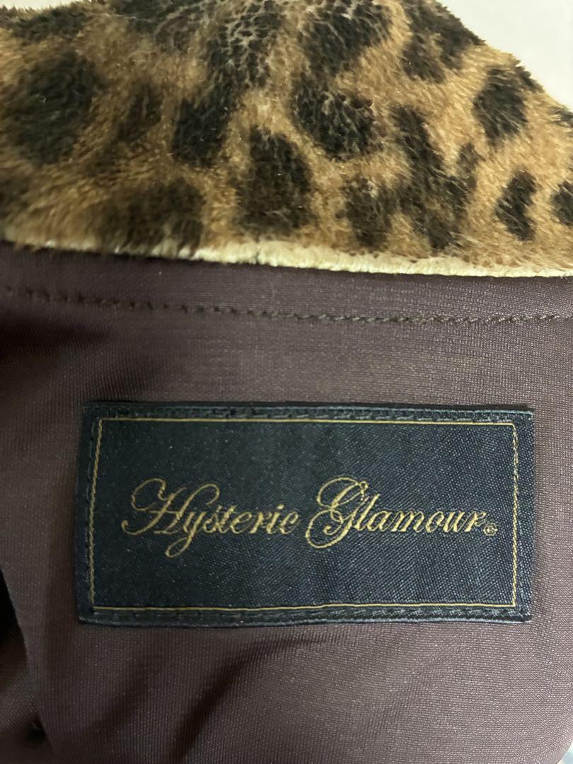 HYSTERIC GLAMOUR ヒョウ柄パーカー