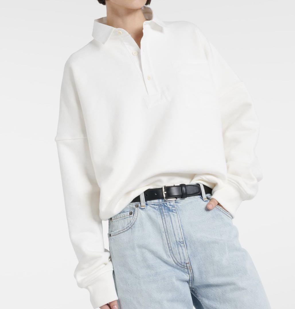 therow ザロウ　ポロ　スウェット　xs